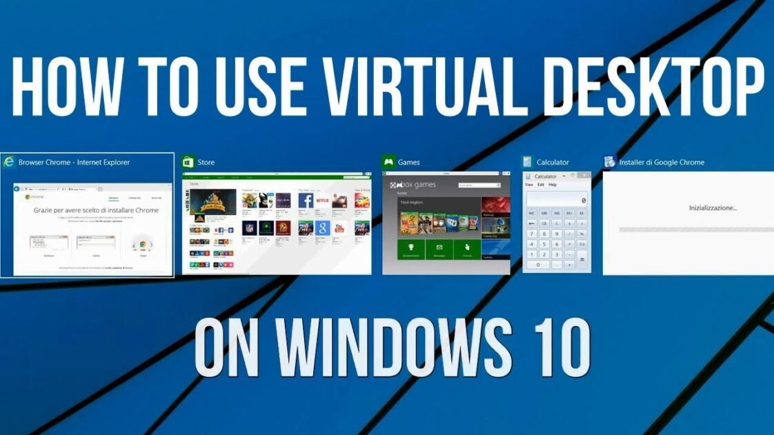 How to Use Multiple Desktops (Virtual Desktops) on Windows 10 - SharedTutor