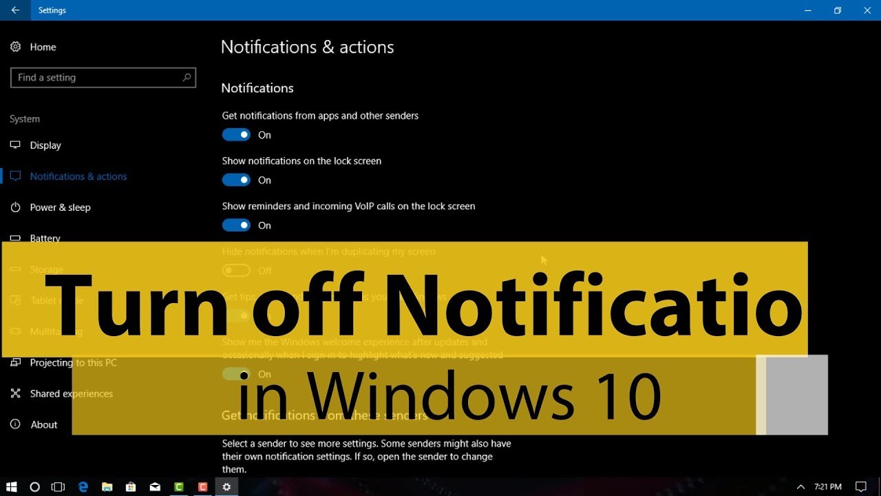 How to Turn off Notification and System Sounds in Windows 10 - SharedTutor