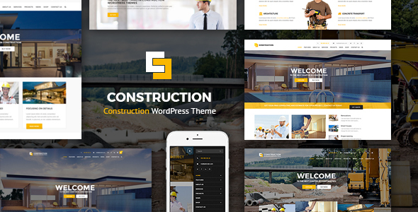 Construction – WordPress Theme - SharedTutor